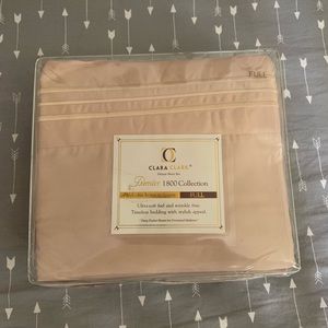 FULL size 1800 Collection Beige Deluxe Sheet Set